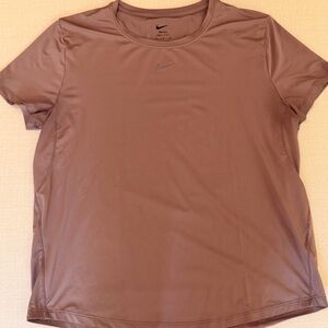 Nike Women’s Short Sleeve Dri-FIT Top — Taupe